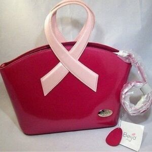 Beijo Pink Fuchsia Women's Medium Crossbody Bag NWT